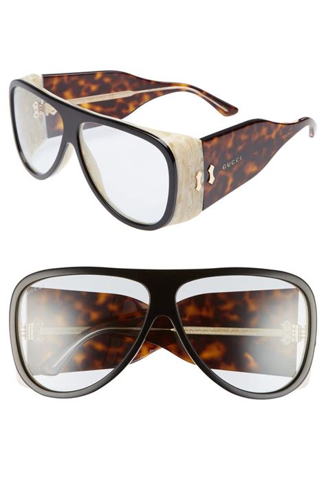 gucci 63mm oversized sunglasses|authentic Gucci oversized sunglasses.